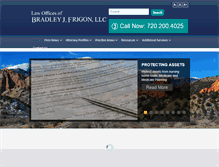Tablet Screenshot of bjflaw.com